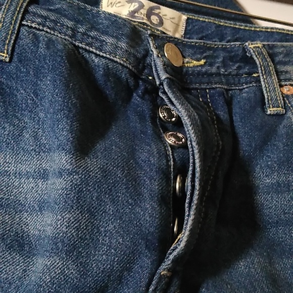 FREE PEOPLE Maggie Mid rise straight jeans 26" NWT - Picture 7 of 7